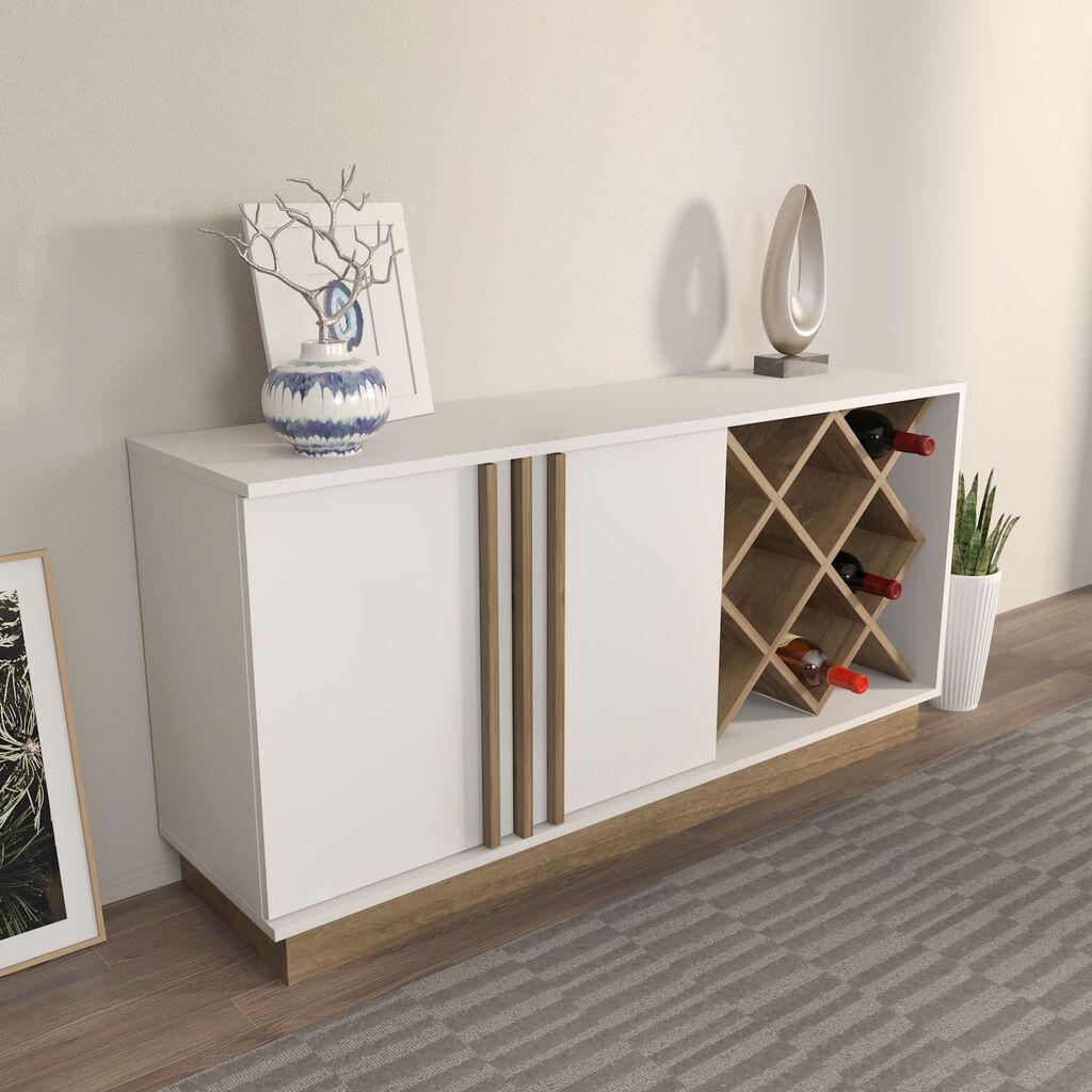 Комода Hanah Home Luna, 70x40x148 см, боја на даб