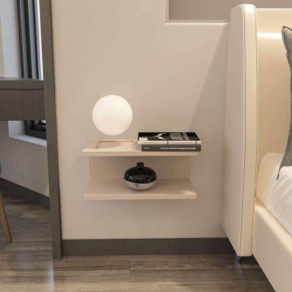 Ноќно ноќница Hanah Home Ramira, 45x19,6x23,8 cm, беж