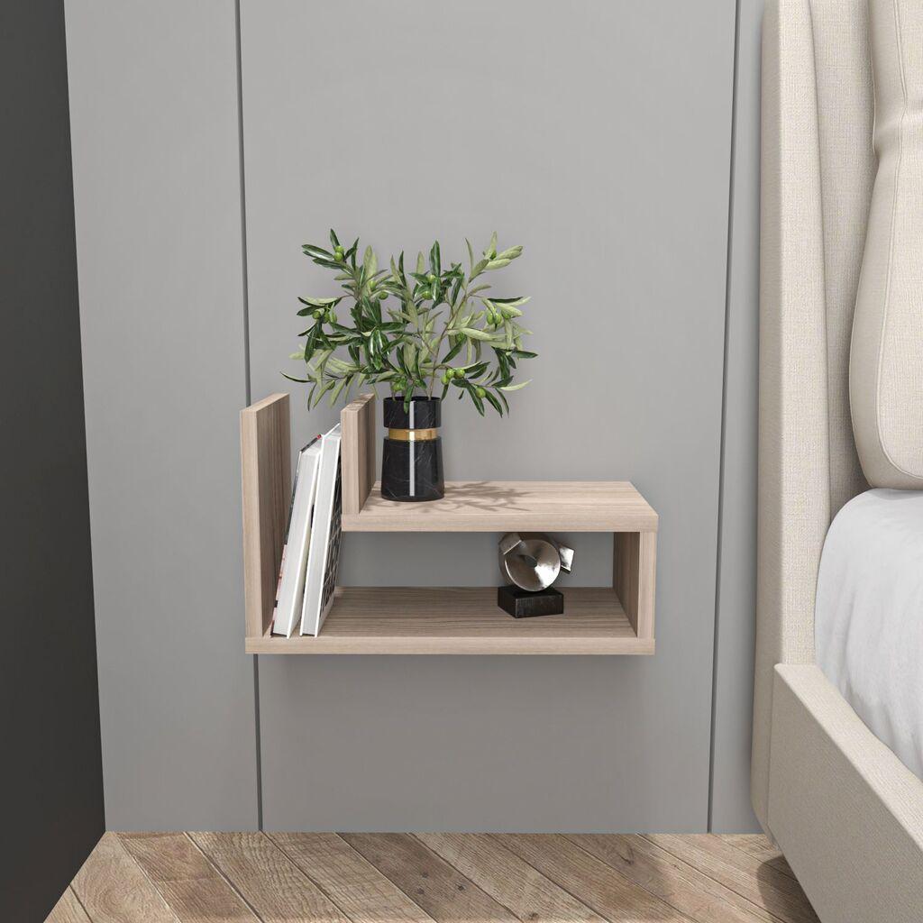 Ноќна масичка Hanah Home Lara, 45x26.8x22 см, беж