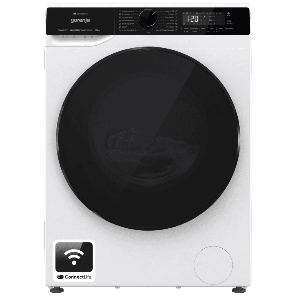 Машина за перење/сушење Gorenje, 1400 вртежи во минута, 5/8 кг алишта, D, WD2PA854ADW