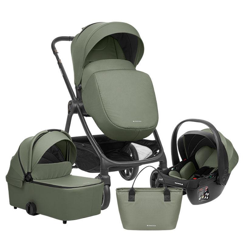 KIKKA BOO Количка 3Во1 со Корпа Modena Арми Зелена