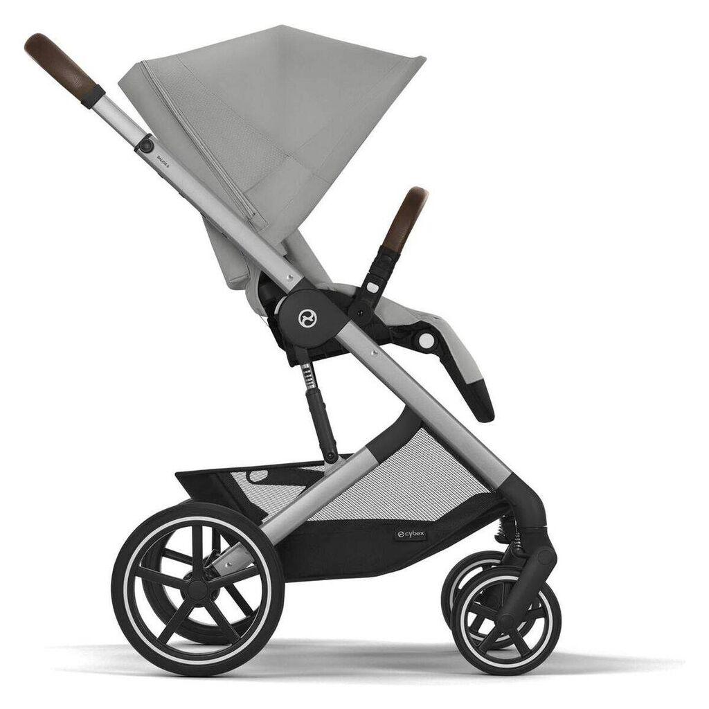 Cybex Количка Balios S Lux Stone Grey, Mid Grey 524001179