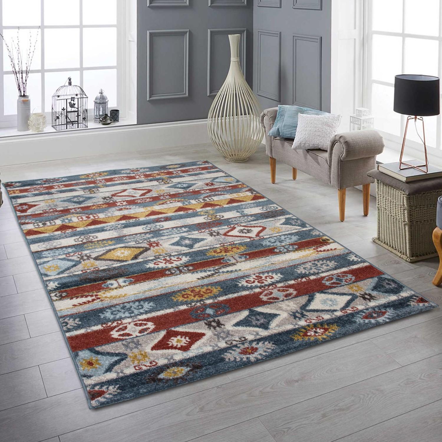 Conceptum Hypnose тепих 120x170cm крем-син