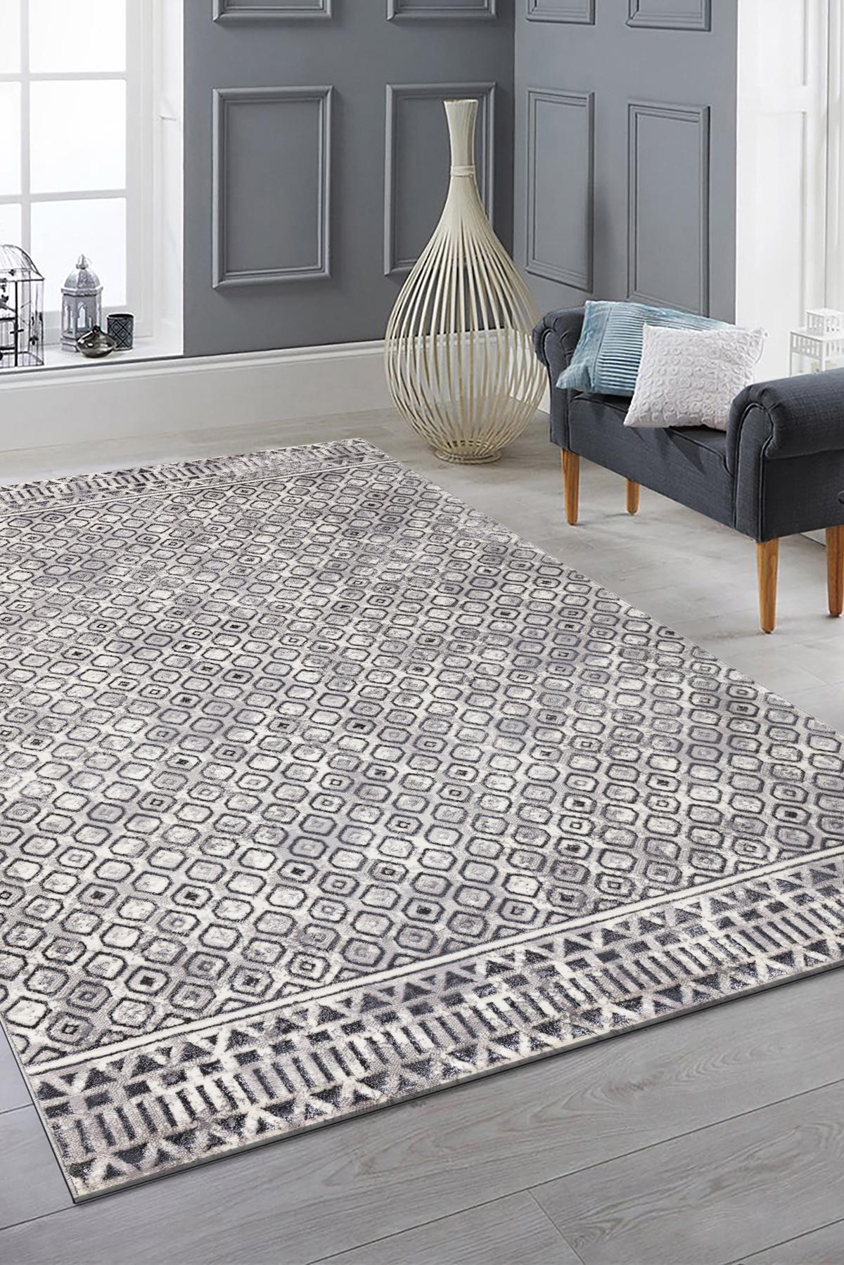 Conceptum Hypnose тепих 100x300cm Антрацит-крем