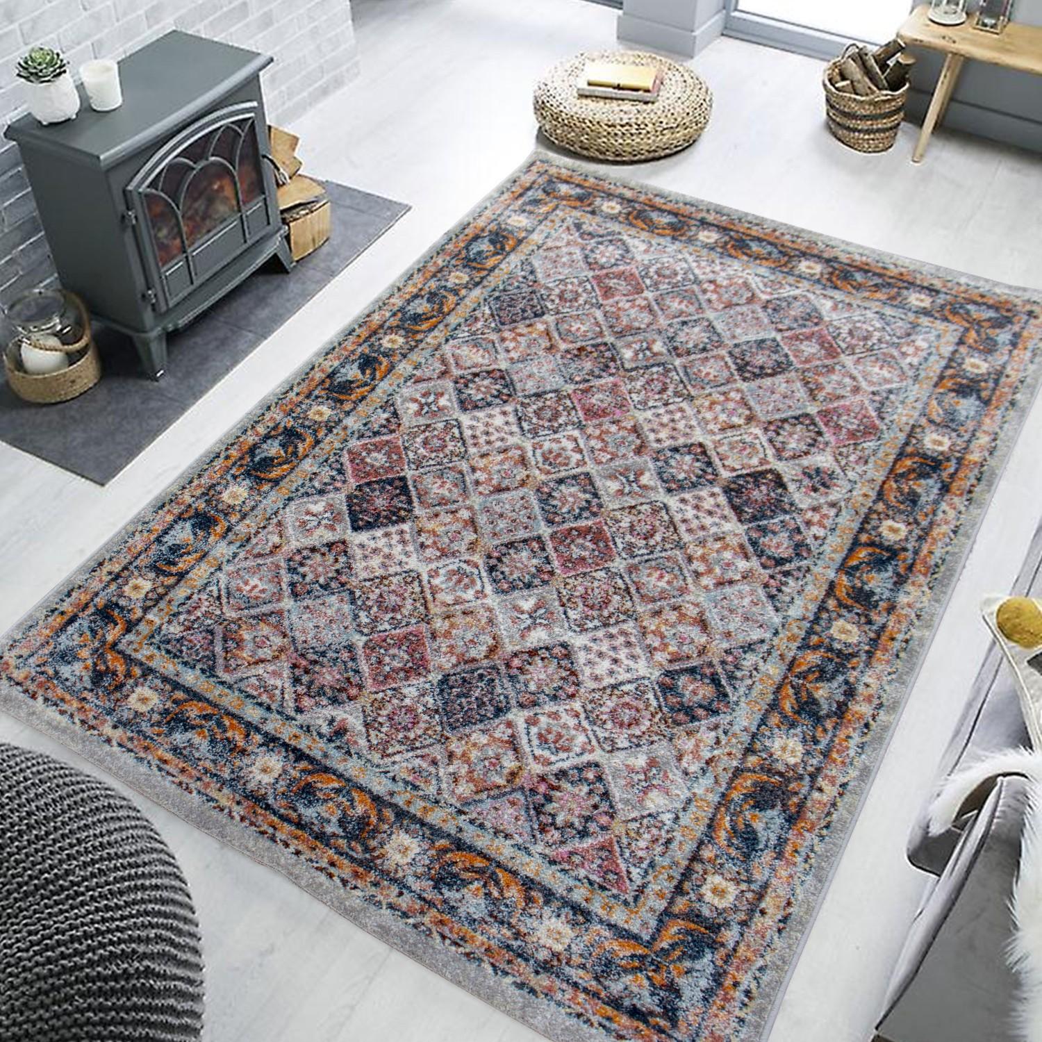 Conceptum Hypnose тепих 80x150cm крем-син