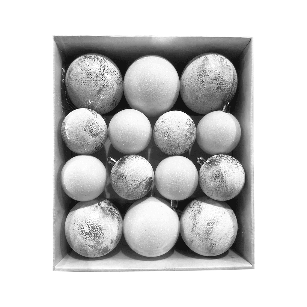 FABBYGO Лампиони сет 14PCS SZ8590-SILVER