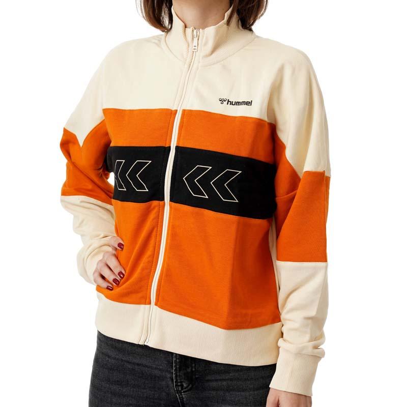 HUMMEL Женски дуксер Hmlterra zip, Портокалов