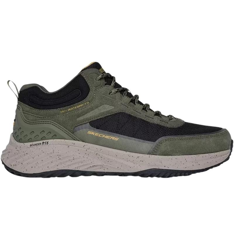 SKECHERS Машки Bounder rse Патики, маслинесто-црни