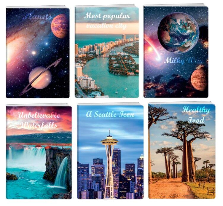 Elisa Тетратка А4 Каро 48Стр. Градови И Планети