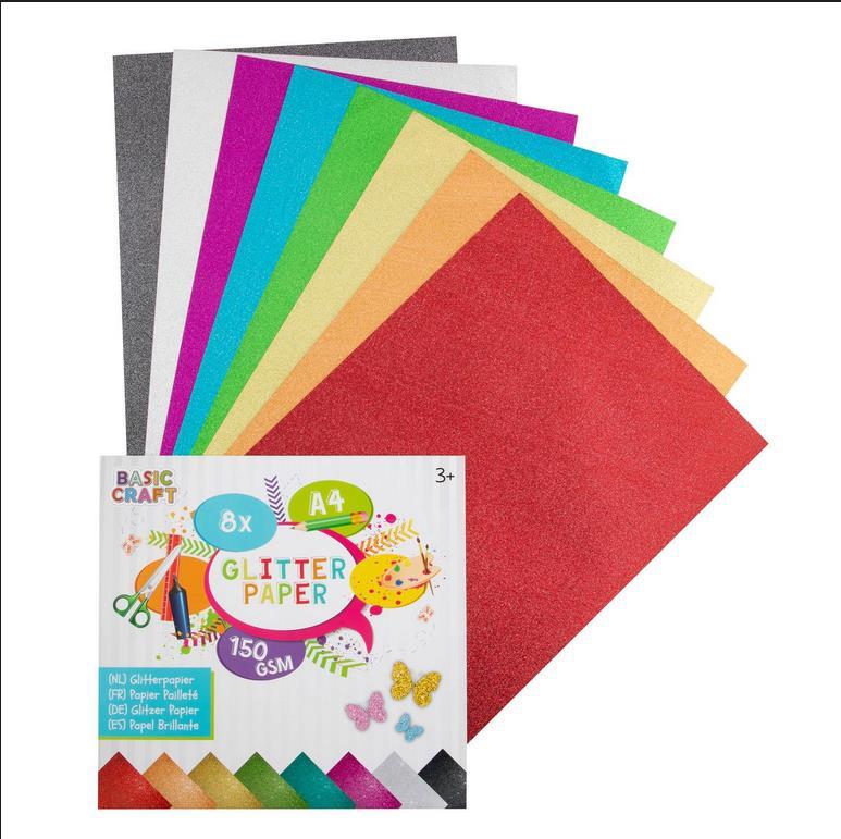 Creative Group Хартија Со Светки, А4 Формат