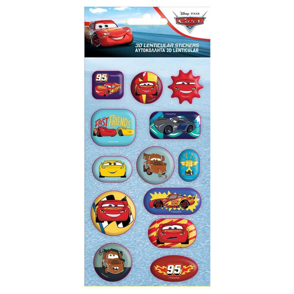Диакакис Стикери 3Д Cars