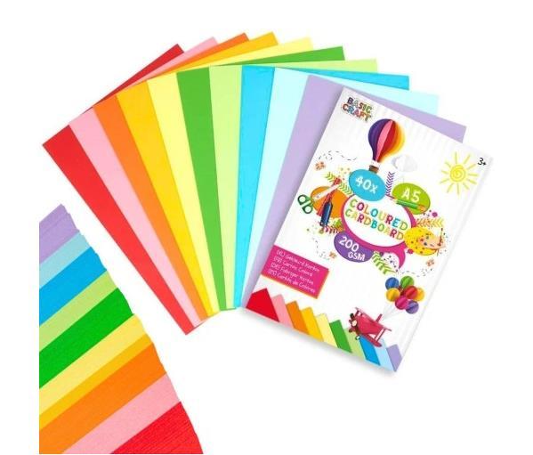 Grafix Картон А5, 40 Листа