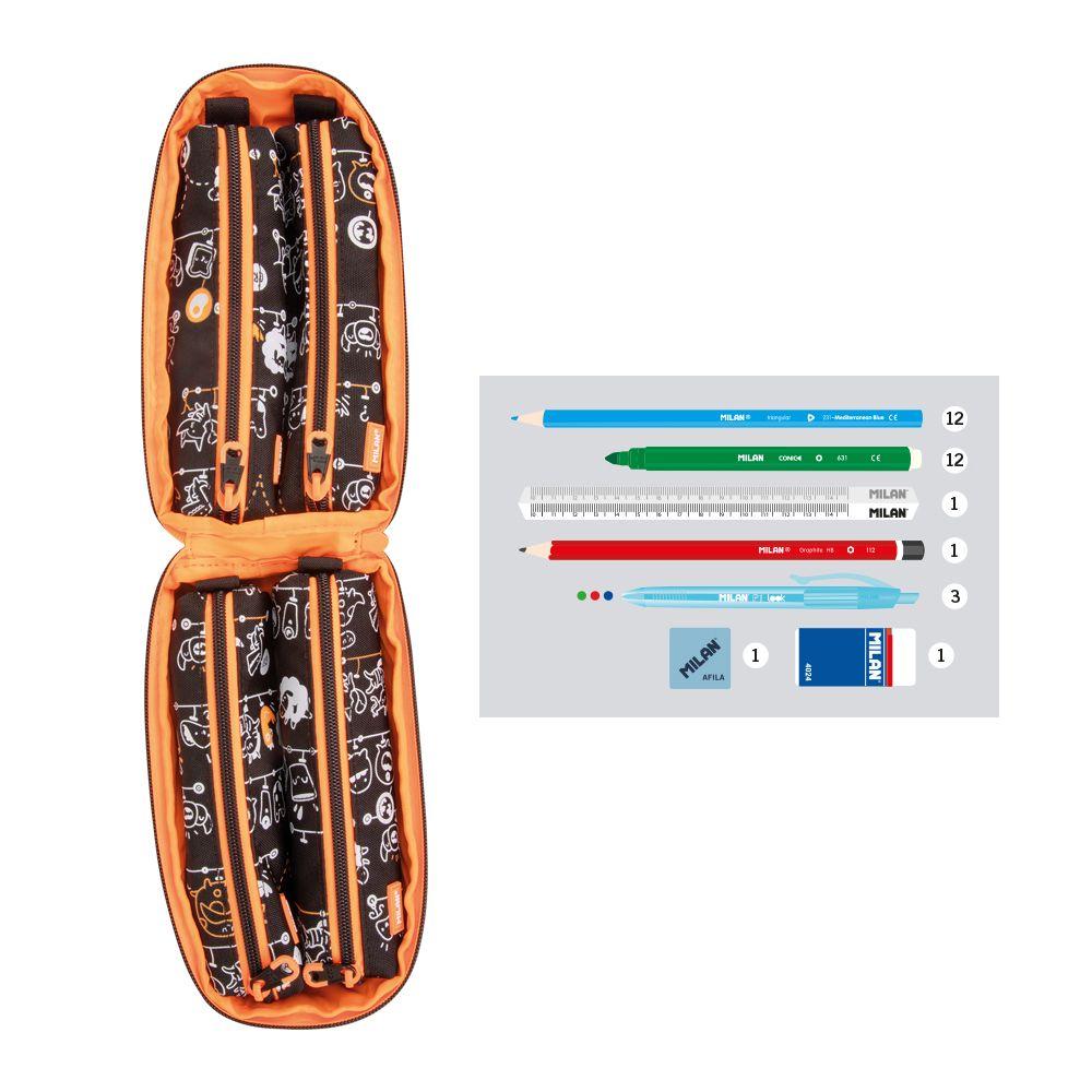 Milan Футрола За Училишен Прибор, Полна