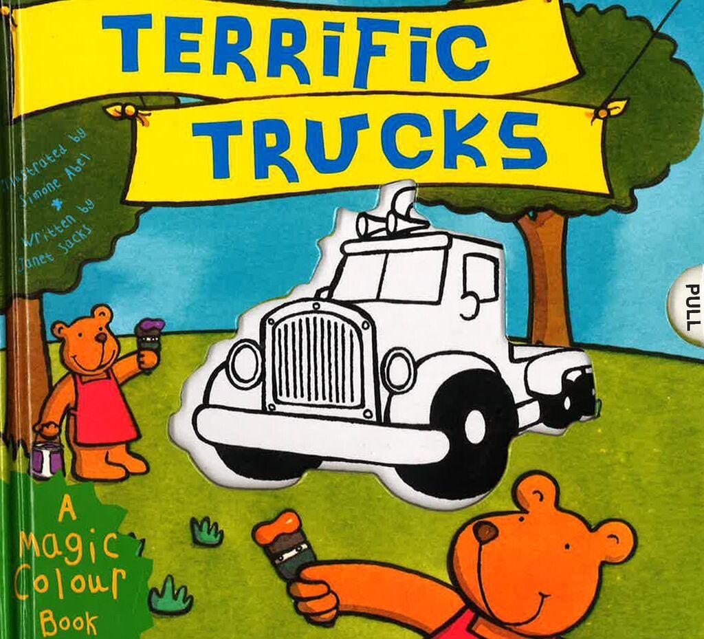 Алигатор Боенка Magic Colour: Terrific Trucks