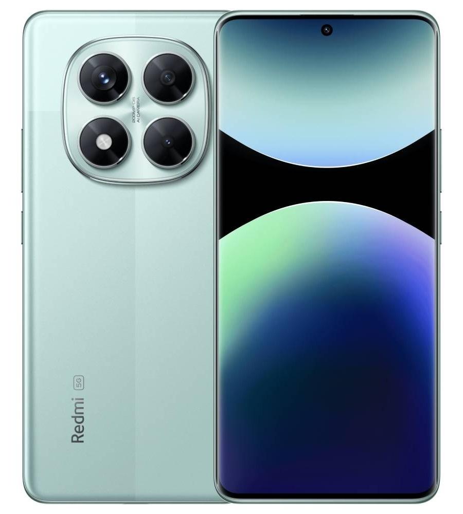 XIAOMI мобилен телефон REDMI NOTE 14 PRO 5G, 8GB/256GB, тиркизна боја
