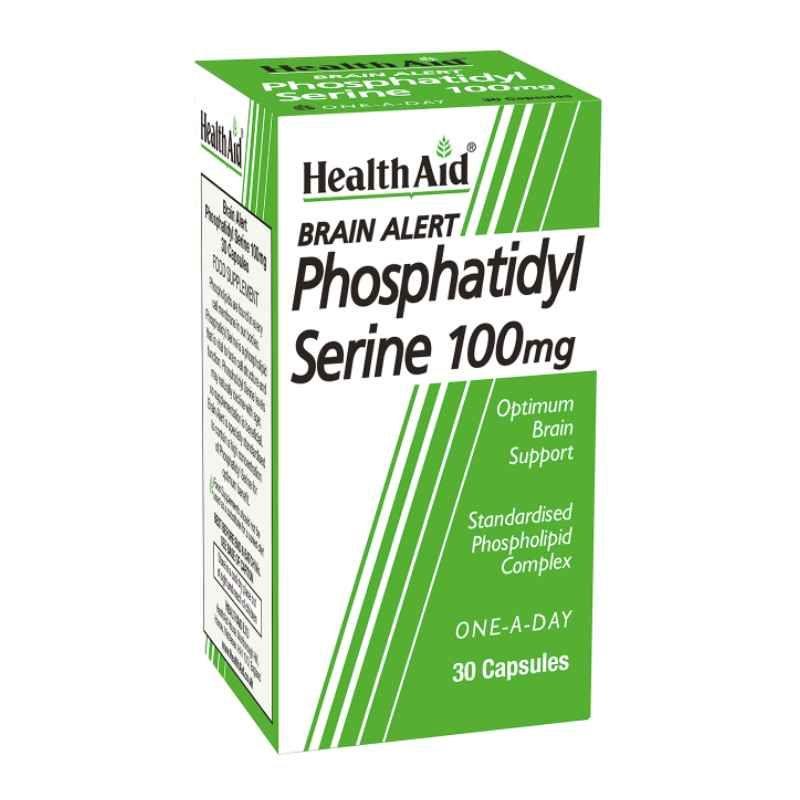 HealthAid Phosphatidyl Serin 100Mg Капсули, 30 Капсули