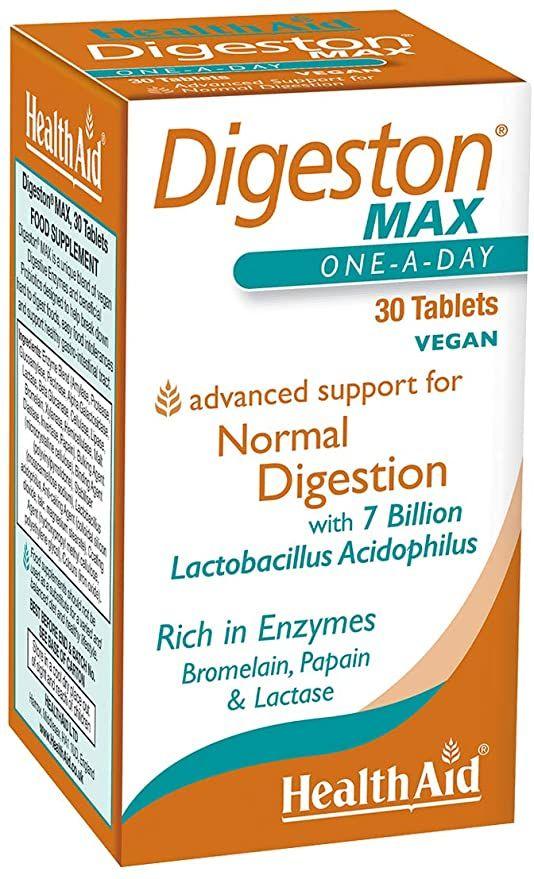 HealthAid Digeston Max Таблети, 30 Таблети