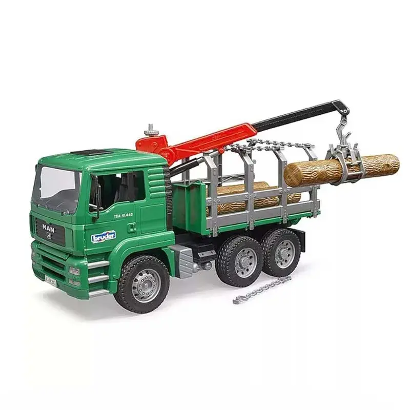 BRUDER Камион за дрва man со товарен кран