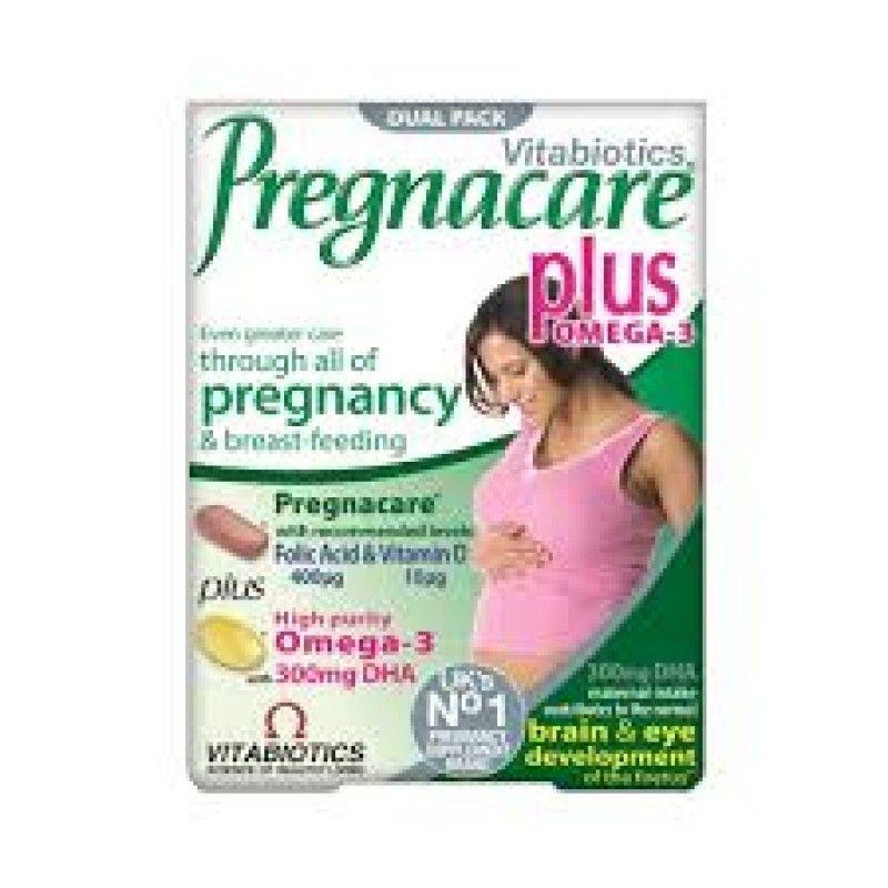 Vitabiotics Pregnacare Plus Omega-3 28 Таблети+28 Капсули за Трудници И Доилки