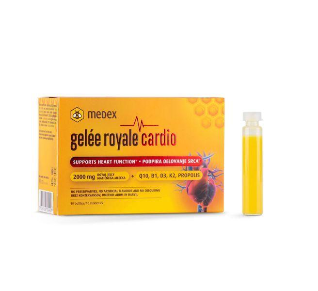 medex Medex Gelee Royale Cardio Вијали, 10 Вијали