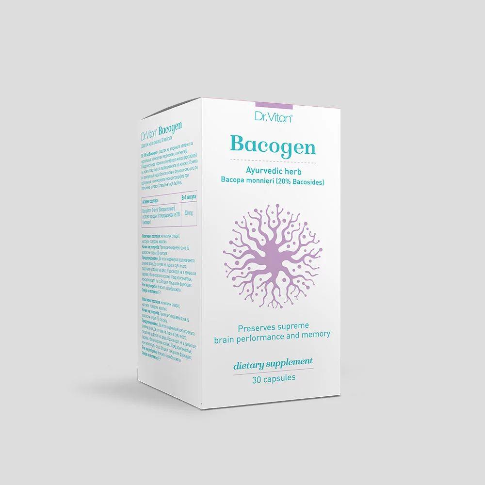 Dr.Viton Dr.Viton Bacogen Капсули, 30 Капсули