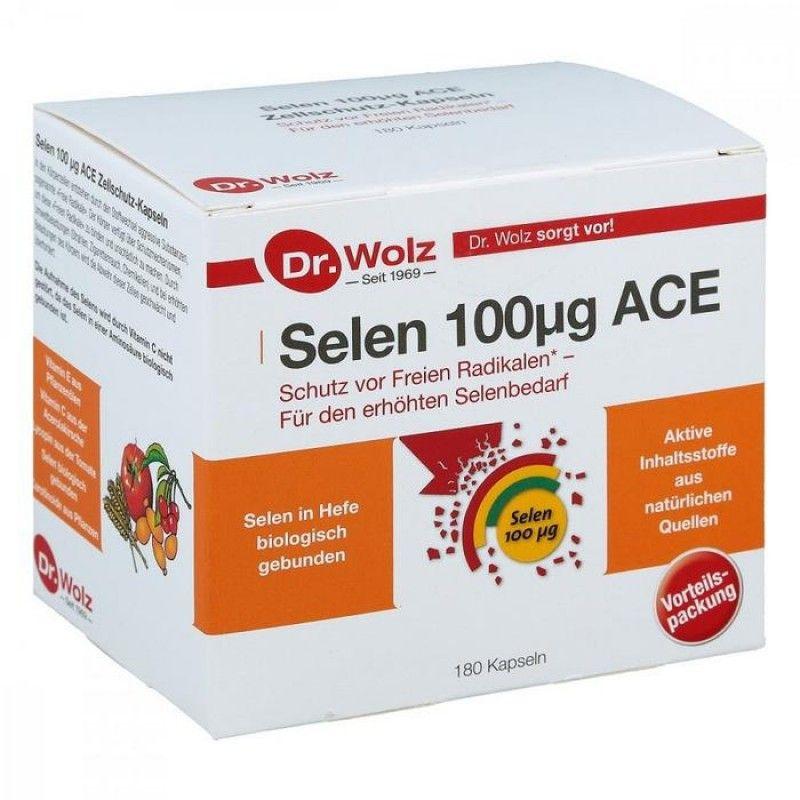 Dr.Wolz Dr.Wolz Selen 100Mcg Ace Капсули за Возрасни