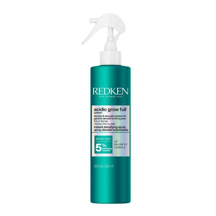 Redken NYC Acidic Grow Full System Instant Densifying Spray инстантен згуснувачки спреј без одмивање за тенка или сплескана коса 190ml