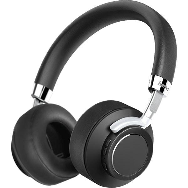 HAMA Безжични слушалки преку уши со микрофон, гласовна контрола, Bluetooth 4.2 и 3.5 mm приклучок
