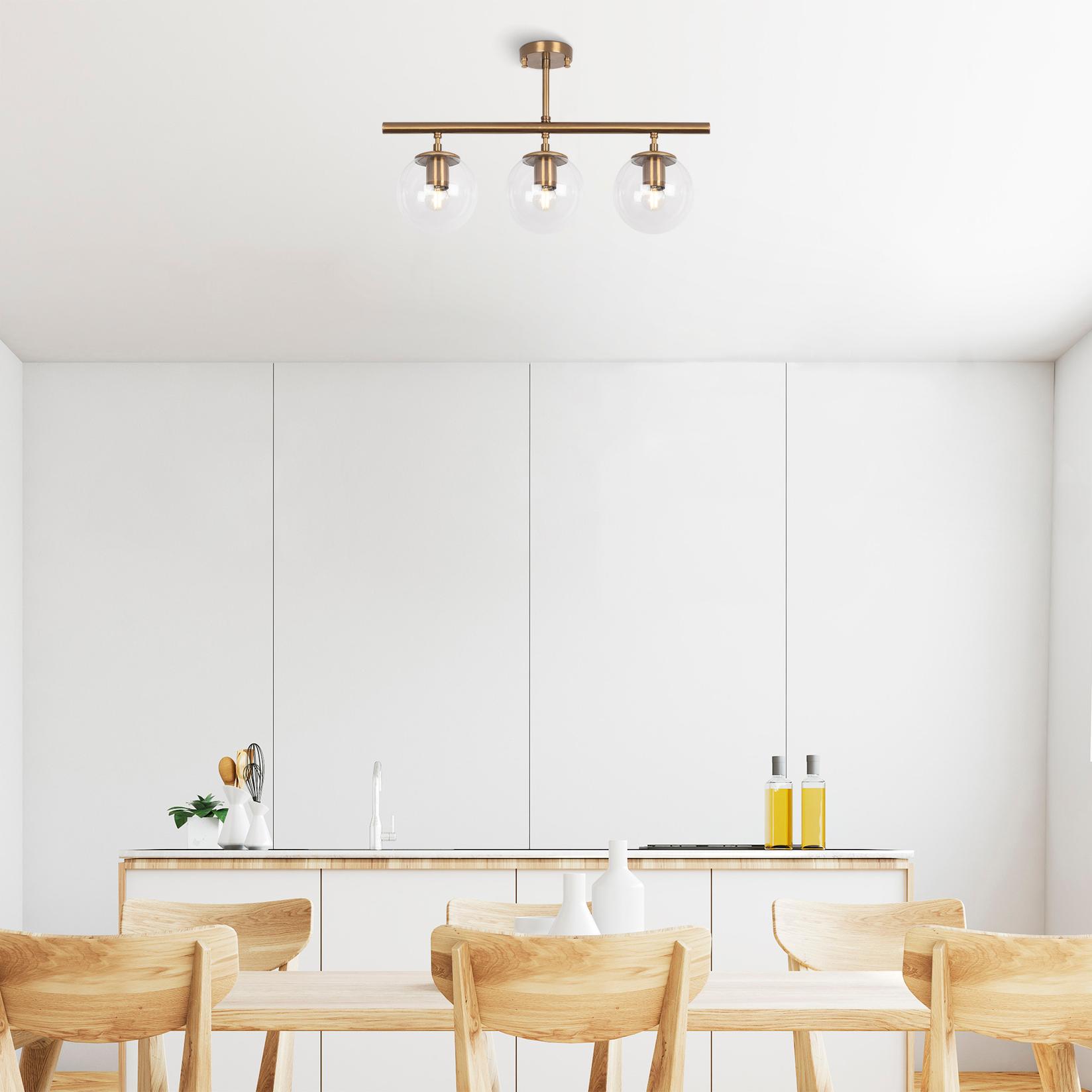 Лустер Opviq Atmaca-10265, 60x15 см, 3xE14