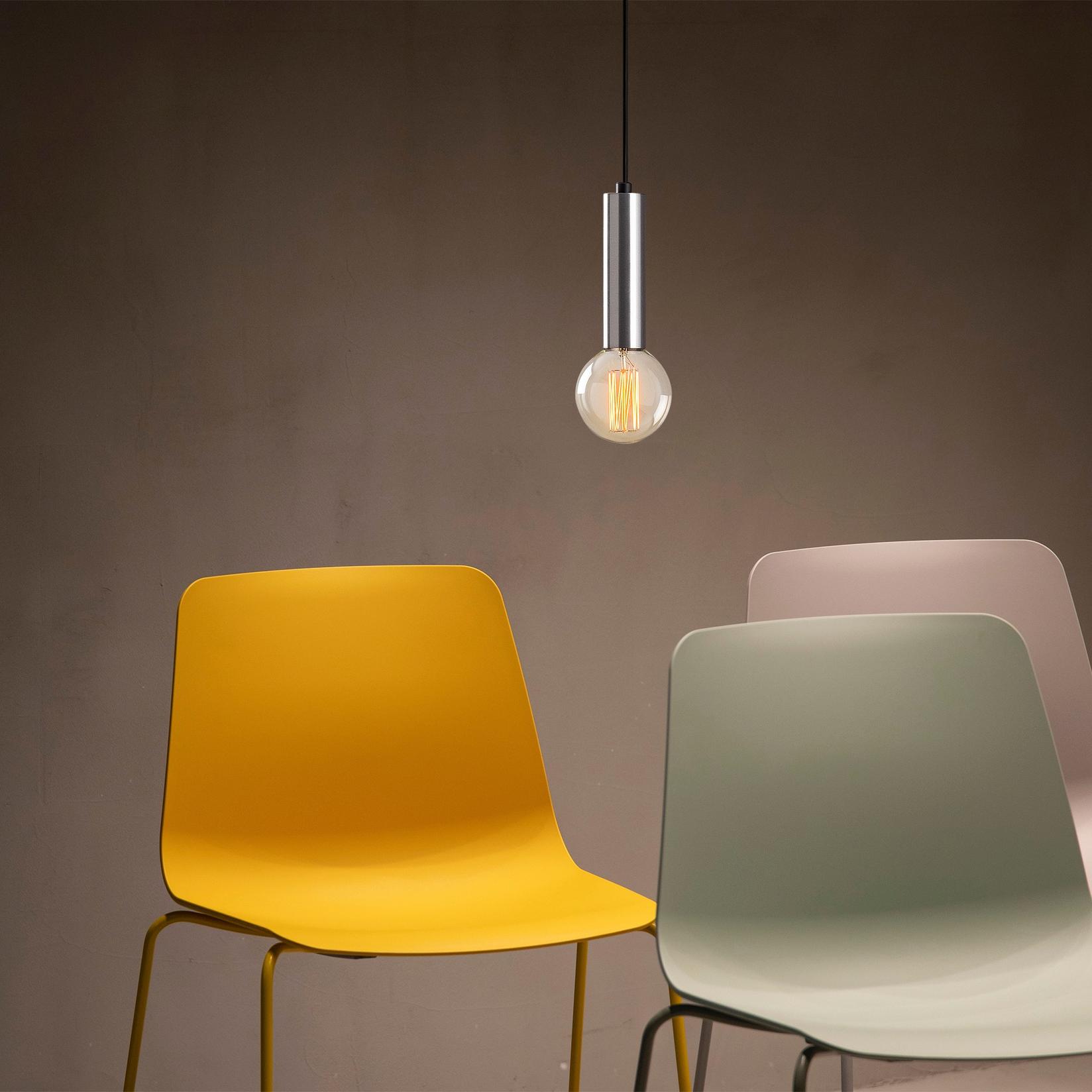 Opviq Luster Tempo-2082, 111 см, E27, 40W, IP20, сребрена