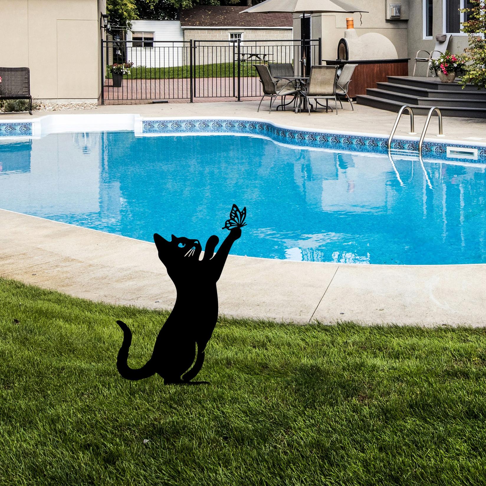 Декоративна фигура „Катче 01" од Аберто Дизајн, 49x24 см, 1,5 мм