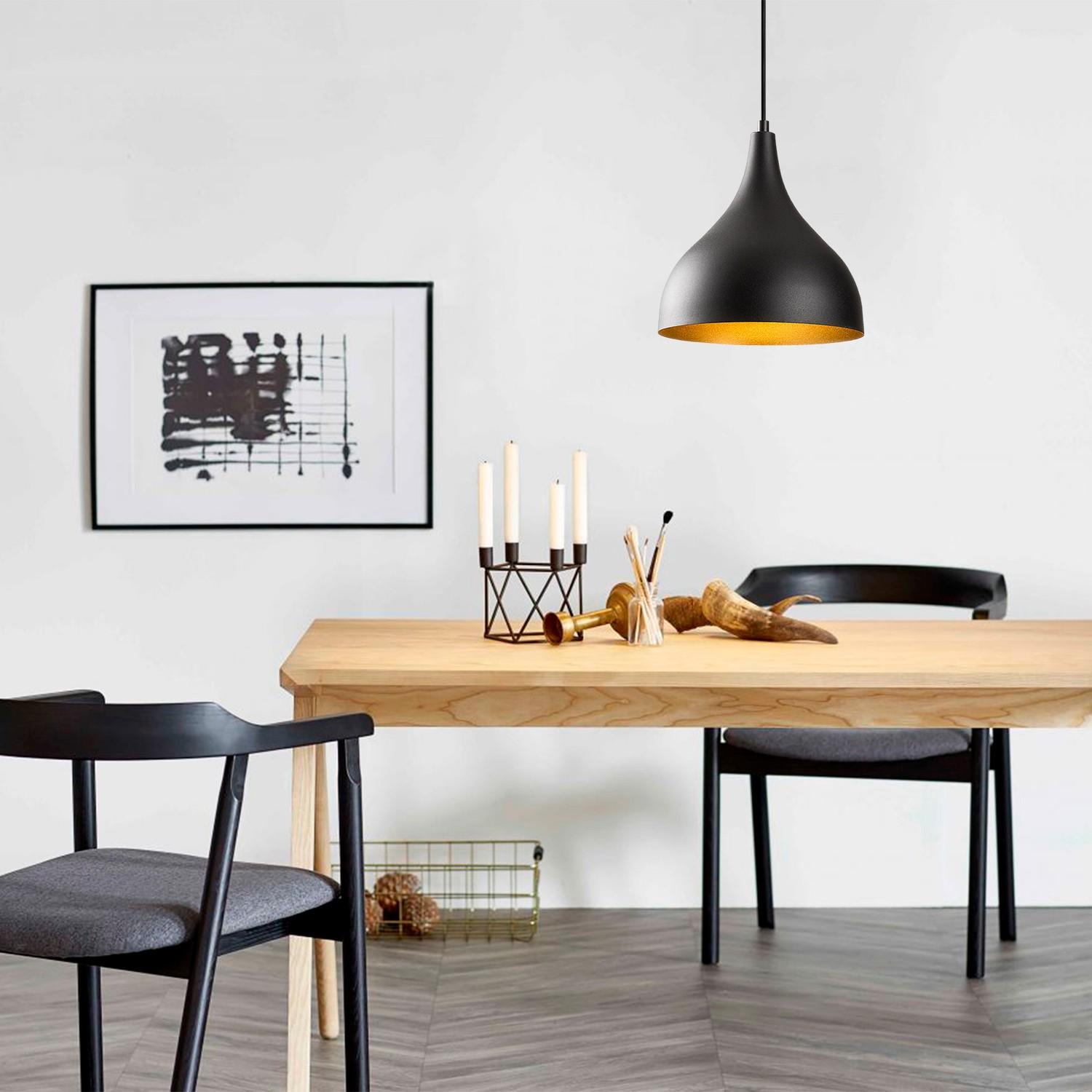 Opviq Luster Saglam-3760, 126 см, 26 см, IP20, црна