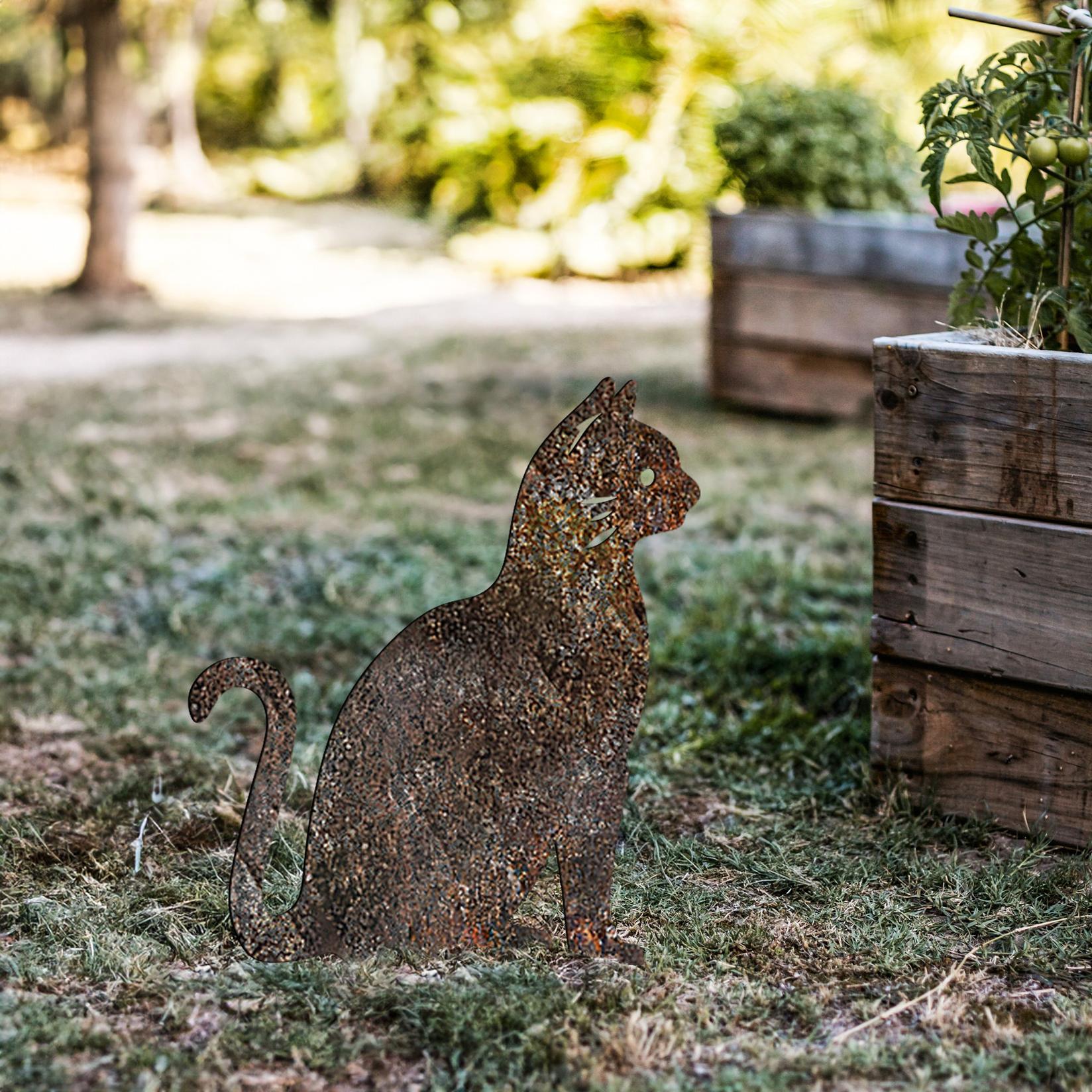 Декоративна фигура „Катче 02" од Аберто Дизајн, 38x20 см, 1,5 мм