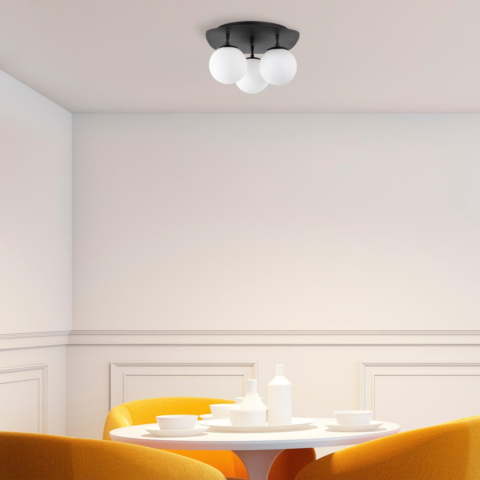 Opviq Luster Well-11715, 37x44x25 см, E14, црна