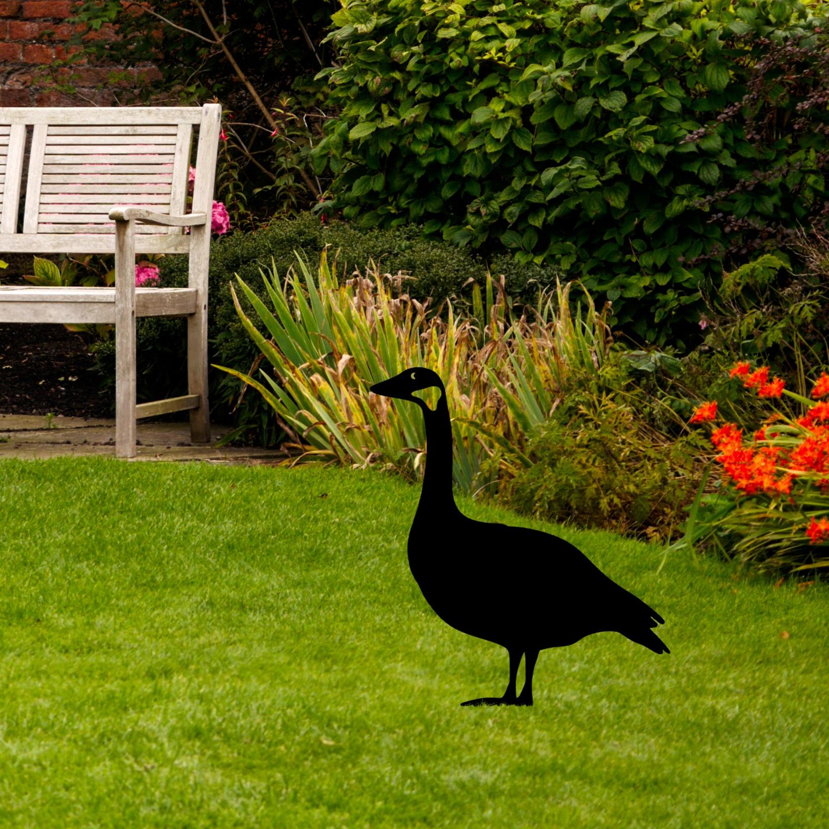 Аберто Дизајн Декоративна фигура Гуска 01, 64x44 см, 1,5 мм