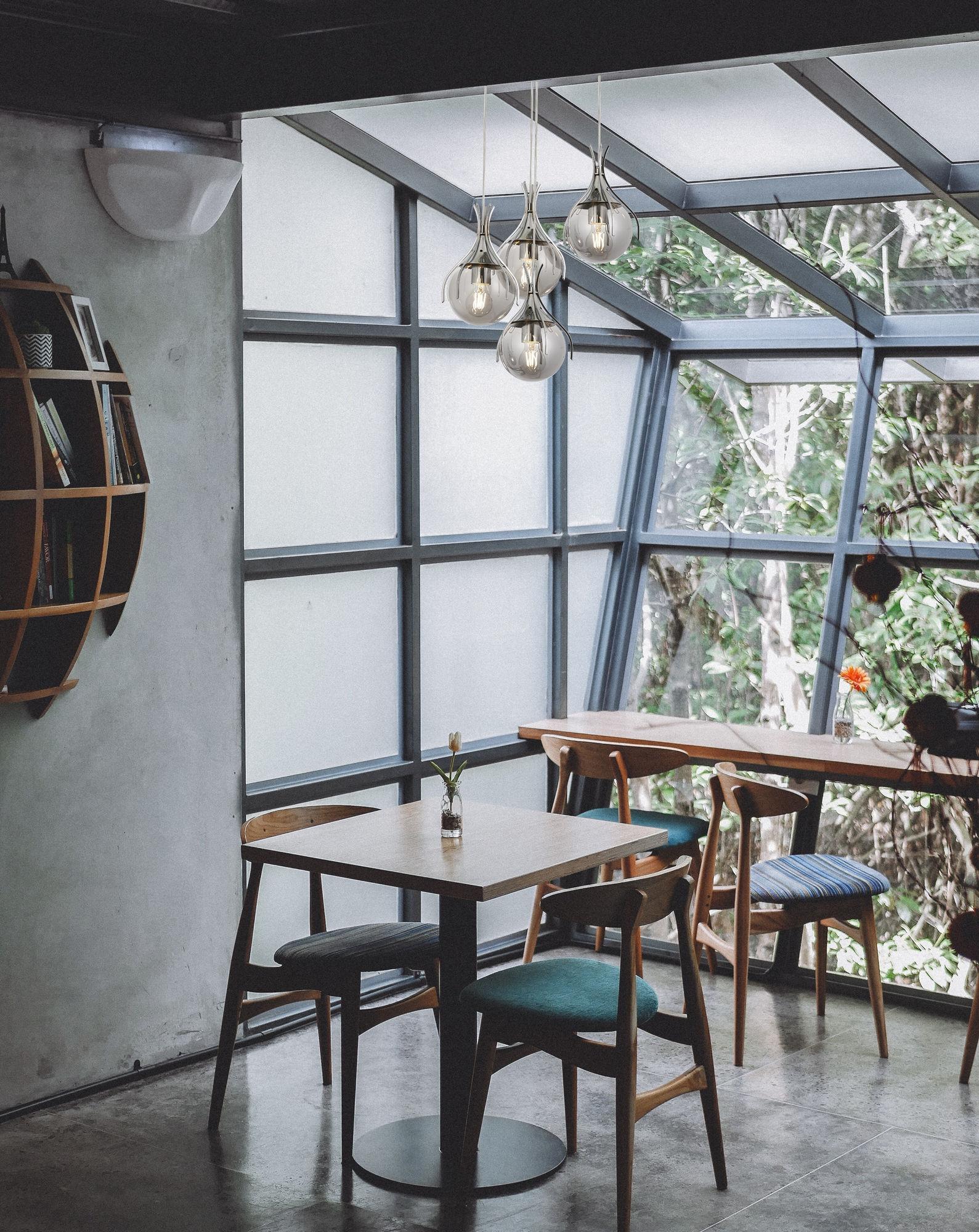 Opviq Luster AV-1766-4KT, 40 cm, 100 cm 4xE27, IP20