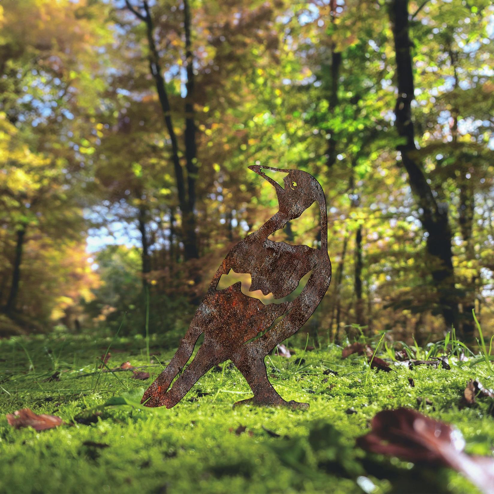 Аберто Дизајн Декоративна фигура Птица -А 01, 50x27 см, 1,5 мм