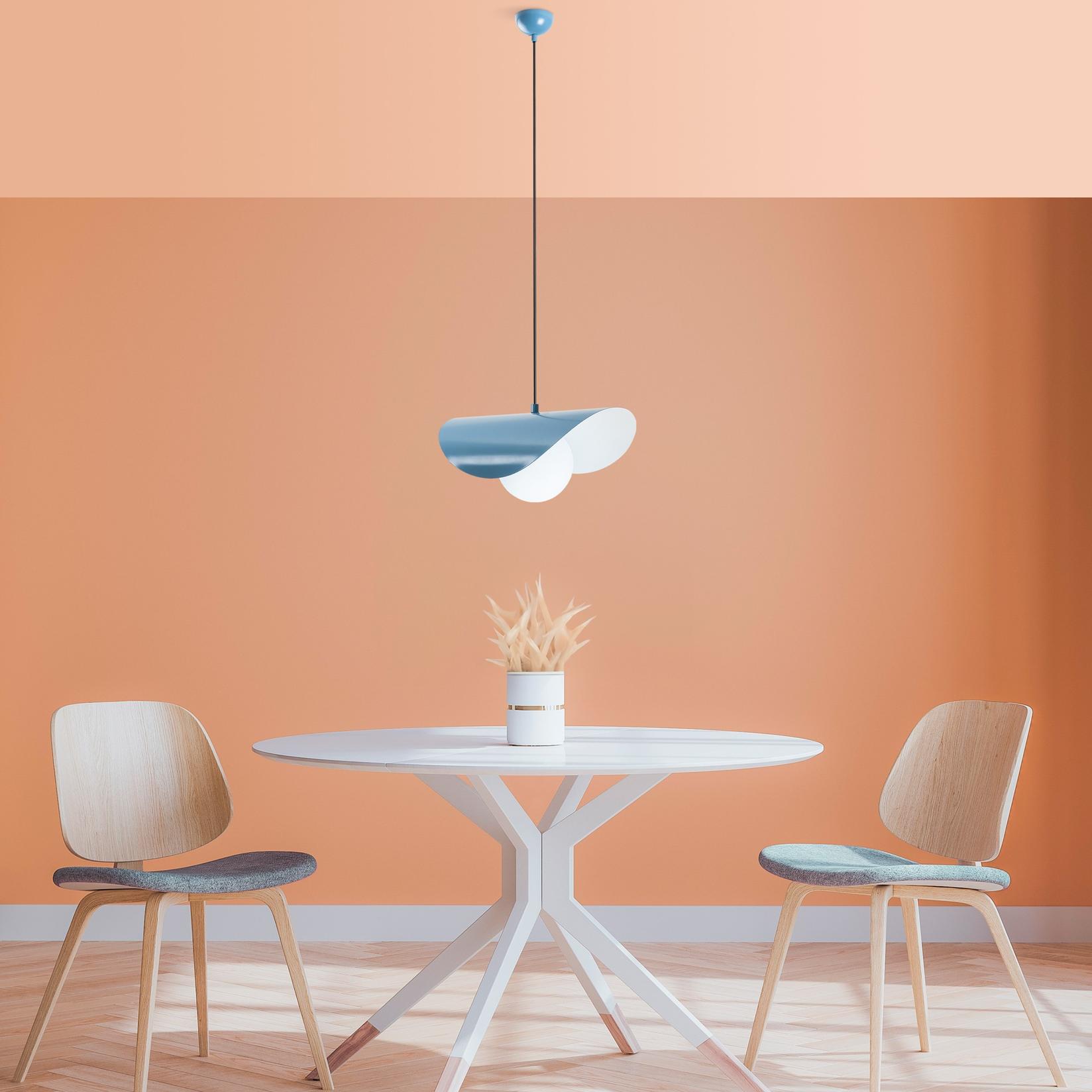 Opviq Luster Vatoz-Nus-2866, 25-112 см, O10 Плоча, E27, Сина