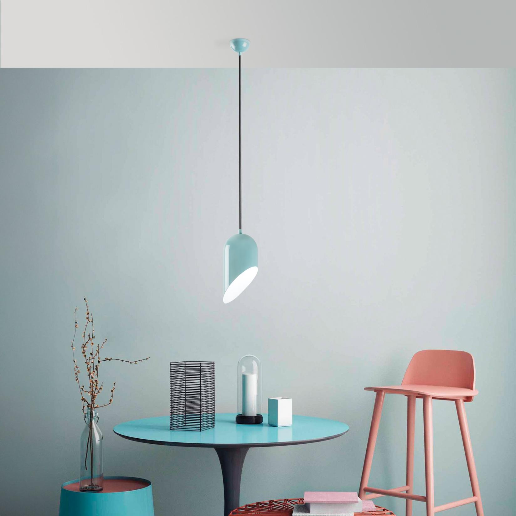 Opviq Luster Kesik, 32-121 см, O14 см, светло сина