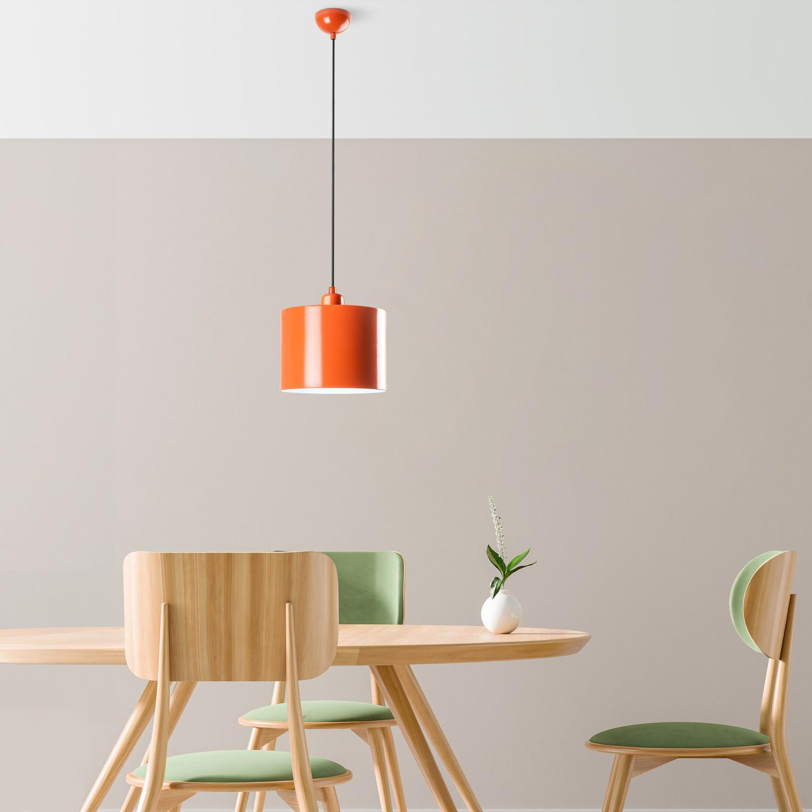 Opviq Luster Duz, 25-110cm, O20 cm, портокалова