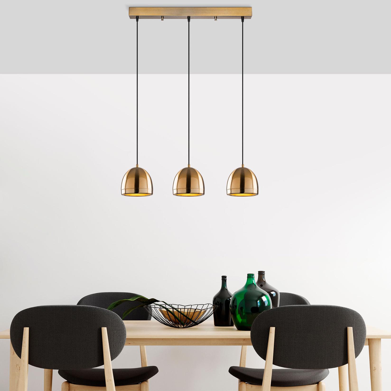 Opviq Luster Mugo-10669, 62x17x110 cm, 3xE27, IP20, Бакарни бои