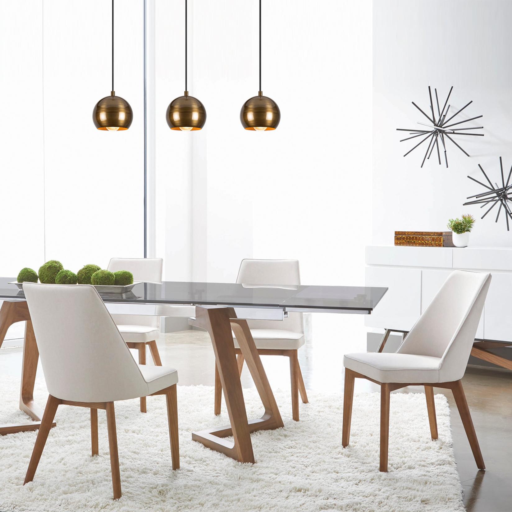 Opviq Luster Berceste-242-S1, 111cm, 65x15cm, злато