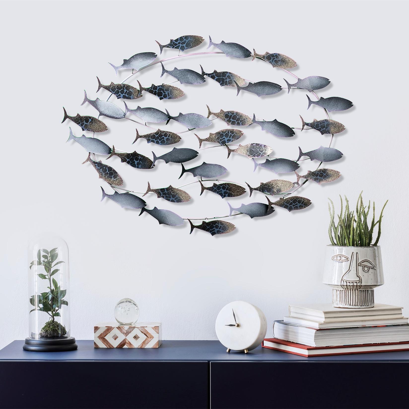 Wallity декорација за dzид со димензии 3, 94x58x4 см, шарена