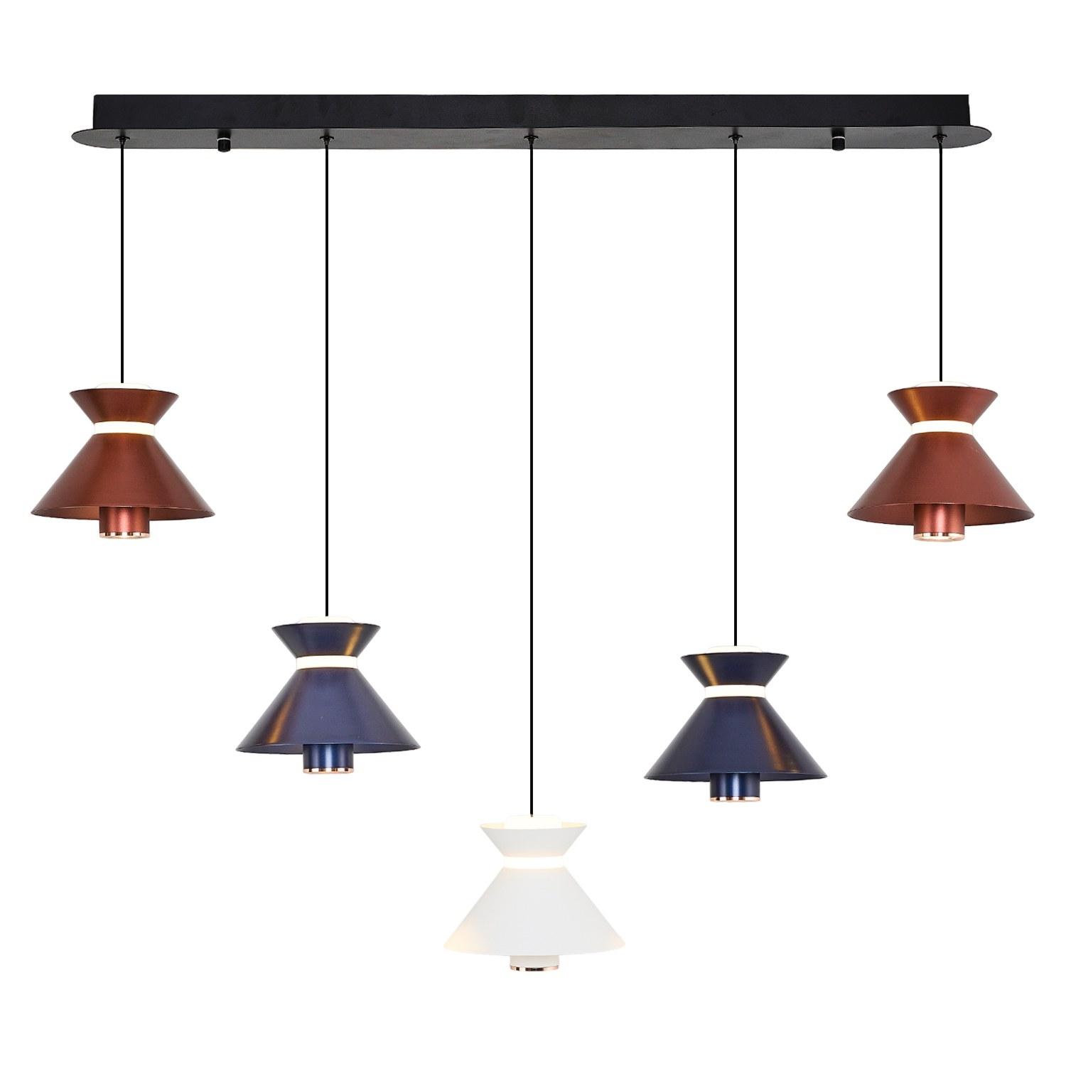 Opviq Luster 2803-5AS-28, 95 см, 120 см, 45W, LED