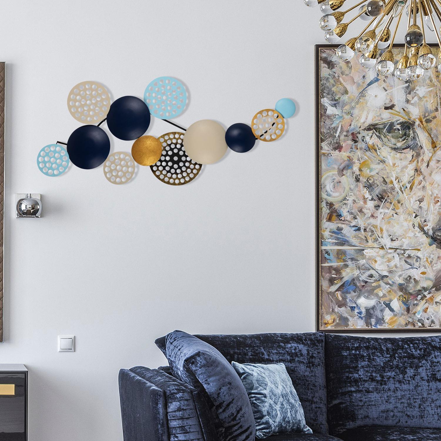 Wallity декорација за dzид Бронте, 90x42 см 0,8 мм, шарена