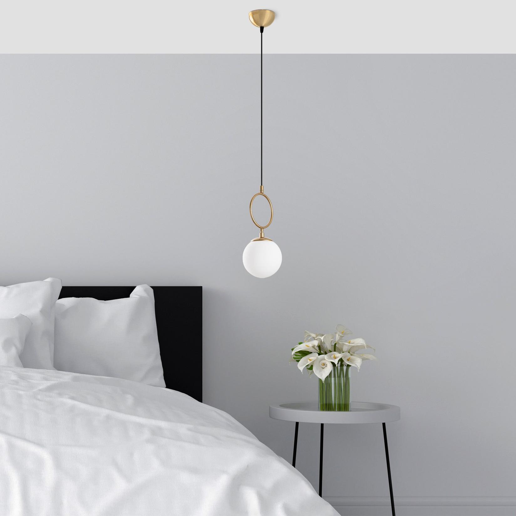 Opviq Luster Ring-13433, 41-127cm, 3xE14, 40W, златни бои