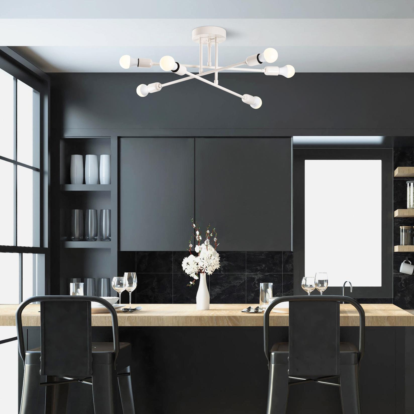 Opviq Luster Flower-177-AV, 30 см, 64x64 см, E27, 40W