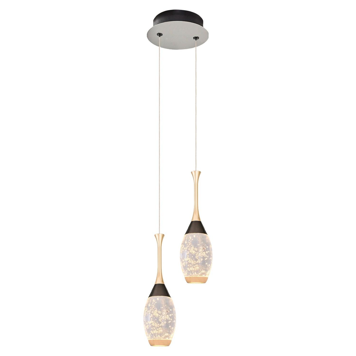 Opviq Luster 2819-2A, 120 см, 15 см 2x5W, LED, 3000K