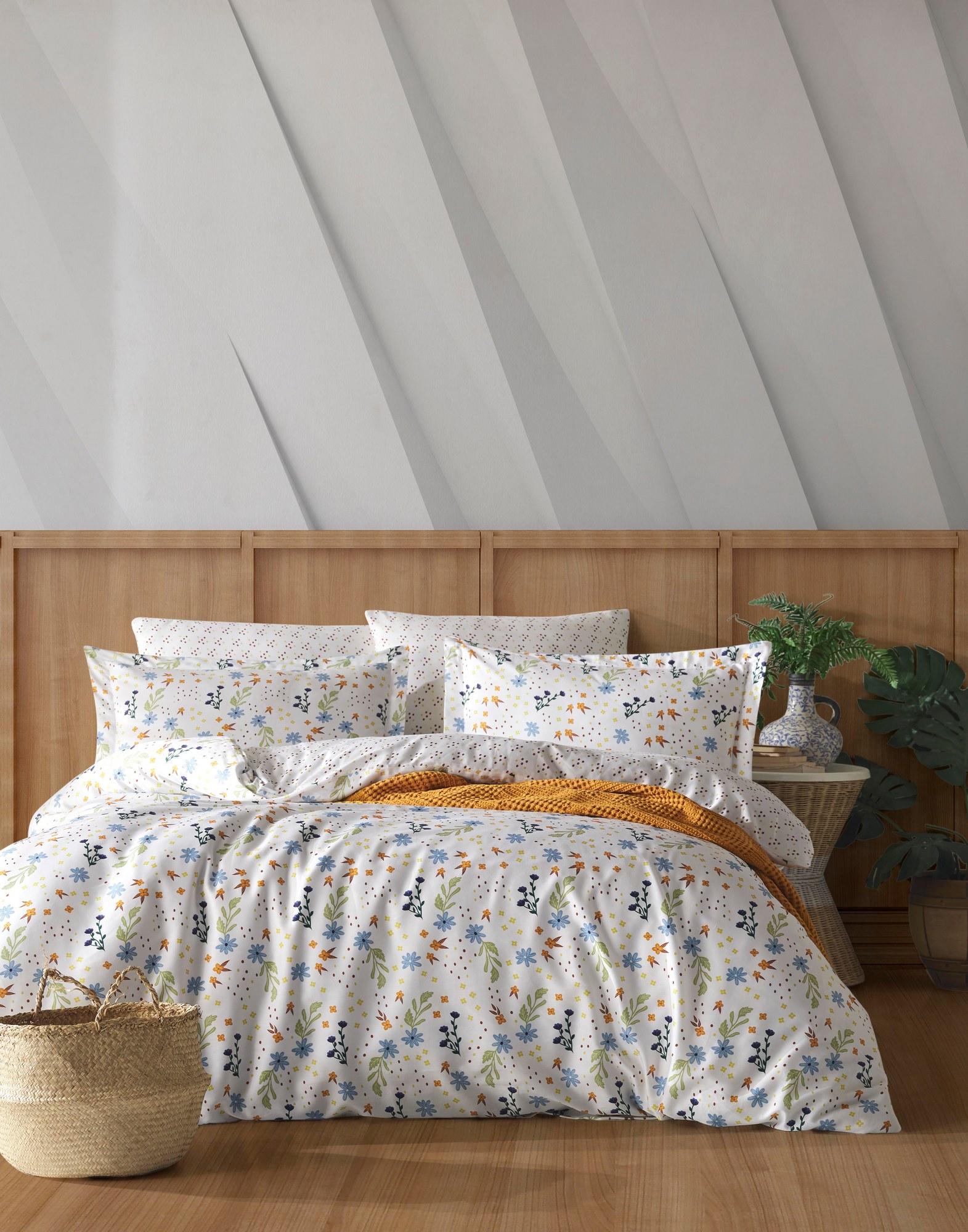 Комплет постелнина L'essentiel Maison May, 200x220cm, Шарена