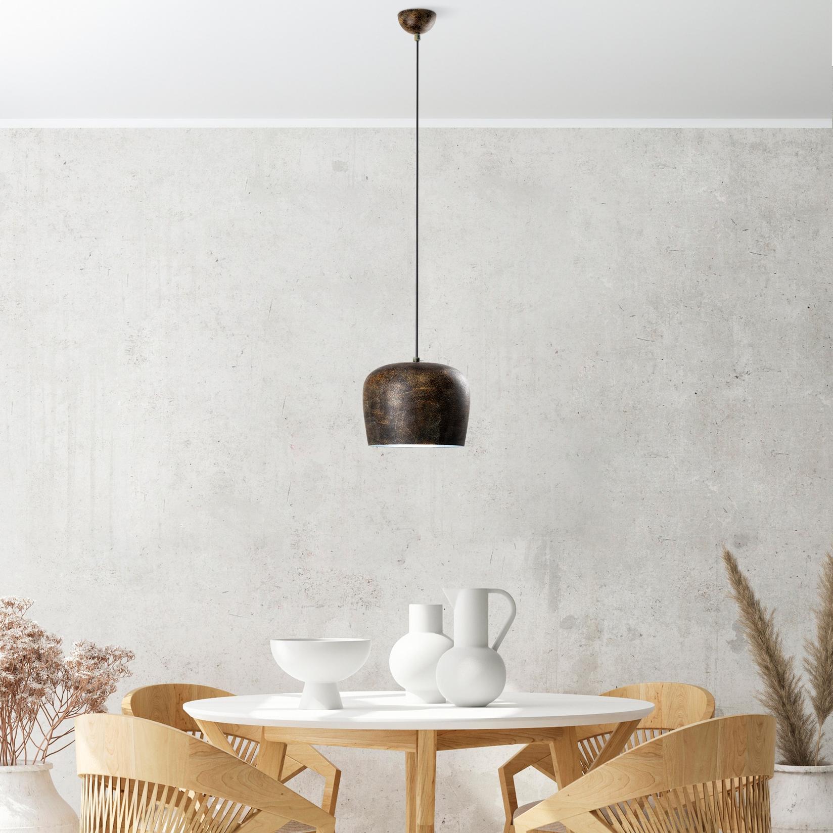 Opviq Luster YOZGAT-N-1409-RETRO, 24-114 см, O23 см, E27, темно сива